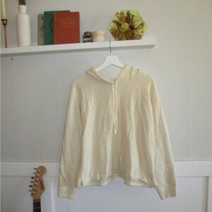 Elegant Cream Women's Hoodie